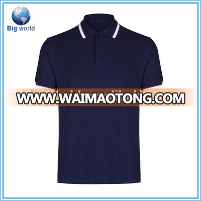 Factory OEM custom Made In China Golf Polo T Shirts silk screen printing logo